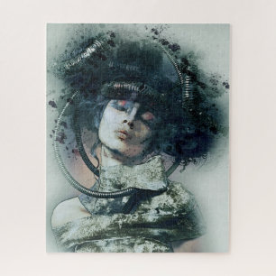 Futuristische Fantastische kunst, Gothische Apocal Legpuzzel