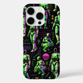 Futuristische humanoïde robotkunst | AI Android Sc iPhone 16 Pro Hoesje