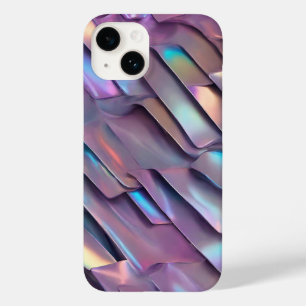 Futuristische iriserende/abstracte holografische Case-Mate iPhone 14 hoesje
