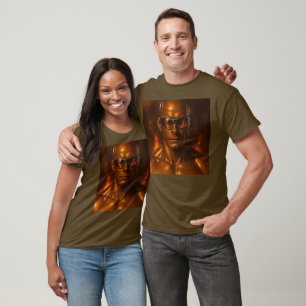 futuristische kunstschilder t-shirt