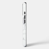 Futuristische landschapsschets met figuren Case-Mate iPhone case (Achterkant / Links)