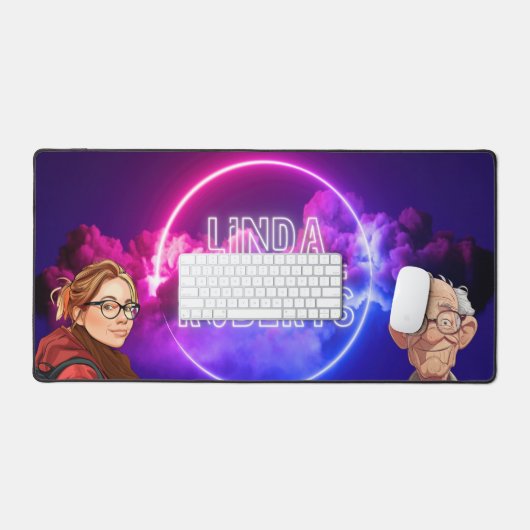 Futuristische LRCS Desk Mat (Keyboard & Muis)