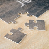 Futuristische metropool Jigzaag Puzzle Legpuzzel (Zijkant)