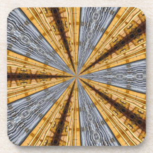 Futuristische primitieve drankjes onderzetter