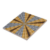 Futuristische primitieve tegeltje (Zijkant)