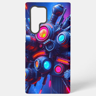 Futuristische Tech Orb Samsung Galaxy S22 Ultra Ho Hoesje