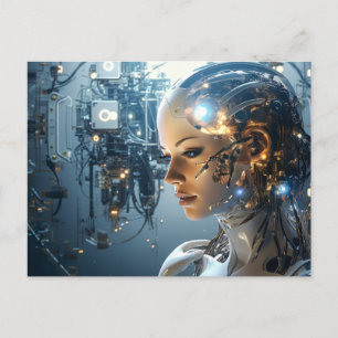 Futuristische technologie briefkaart