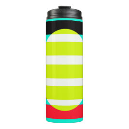 Futuristische zonsondergang thermosbeker