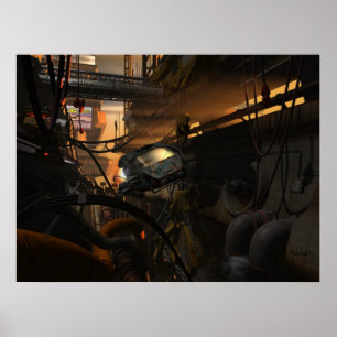 Futurs bandits - affiche de Cyberpunk