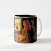 Futurs noir/blanc de tasse de Bouddha (Devant droit)