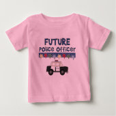 Futurs T-shirts et cadeaux de policier (Devant)
