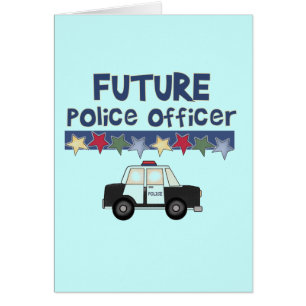Futurs T-shirts et cadeaux de policier
