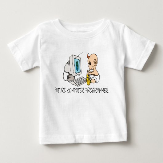 Futurs T-shirts et cadeaux d'informaticien (Devant)