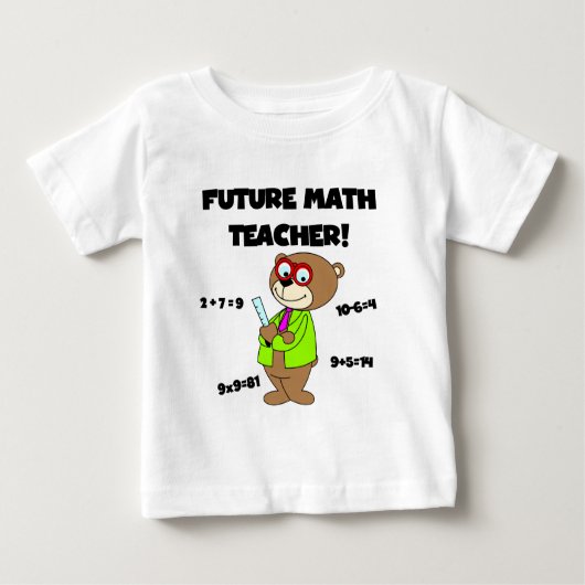 Futurs T-shirts et cadeaux pour enseignants en mat (Devant)