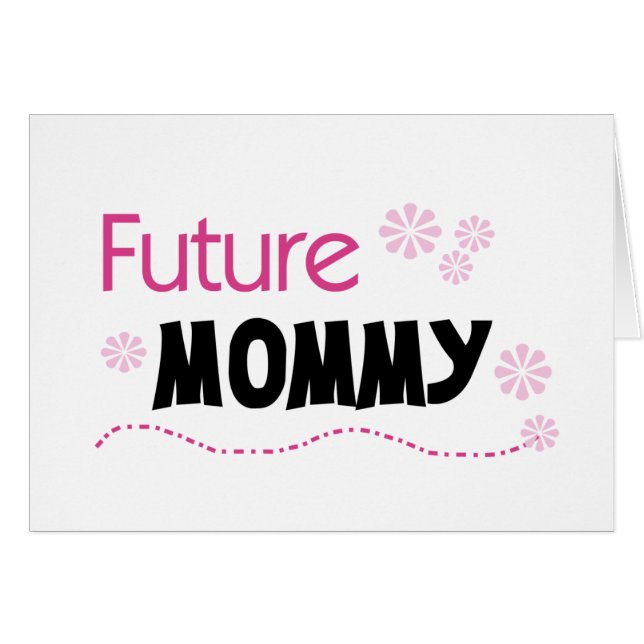 Futurs tee-shirts et cadeaux maman (Devant horizontal)