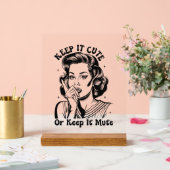 Fuuny rétro lady word art (Mariage)