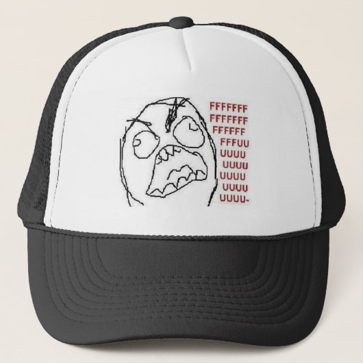 Fuuuuuu Trucker Pet (Voorkant)
