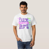 fuxart multicolored t-shirt (Voorkant volledig)