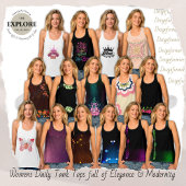 Fuyez pour être heureux Débardeur papillon rose br