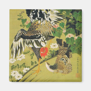 Fuyo Soukeizu Painting van Ito Jakuchu Magneet