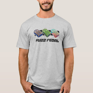 FUZZ drieduizend Pedal Multi-Color-Black Tekst T-shirt