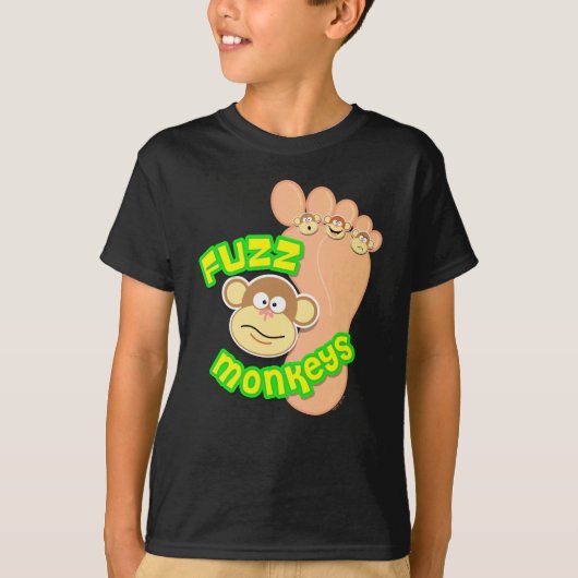 Fuzz Monkeys T-shirt (Voorkant)