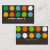 Fuzzy Blur Stippen Retro Pop Fun Profile Card Visitekaartje (Voorkant / Achterkant)