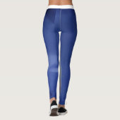 Fuzzy Color Blue Leggings Design. (Achterkant)