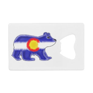 Fuzzy Colorado beer stijl flessenopening Kredietkaart Flessenopener