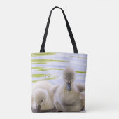 Fuzzy cygnets - tas (Achterkant)