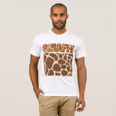 Fuzzy Express® Giraffe Animal Print T-shirt (Voorkant volledig)