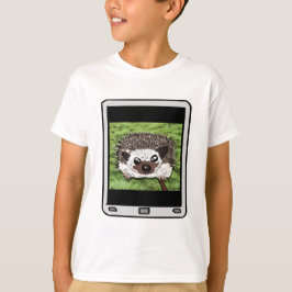 Fuzzy Express® Hedgehog Selfie Kind T-shirt