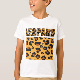 Fuzzy Express® Leopard Animal Print T-shirt