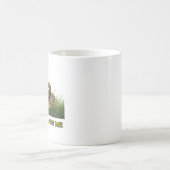 Fuzzy Express® Modern Garden Flag Wit Koffiemok (Center)