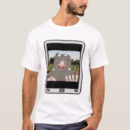 Fuzzy Express® Mole Selfie T-shirt