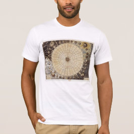 Fuzzy Express® oude anemograafkaart T-shirt