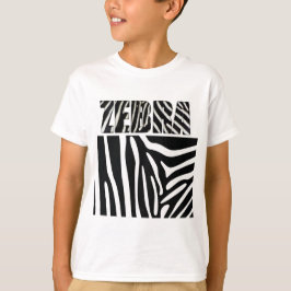 Fuzzy Express® Zebra Animal Print Kind T-shirt