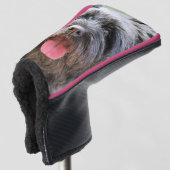 Fuzzy Golfheadcover (3/4 voorkant)