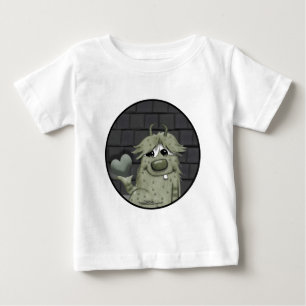 Fuzzy Green Monster met hart