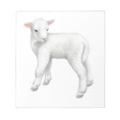 Fuzzy Little Lamb Notitieblok (Voorkant)