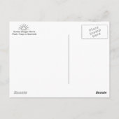 Fuzzy on Tree Limb Postcard Briefkaart (Achterkant)