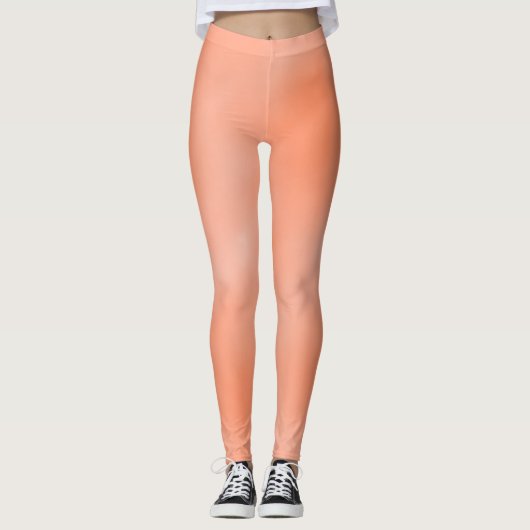 Fuzzy Peach Leggings (Voorkant)