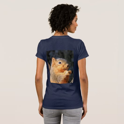 Fuzzy T-Shirt (Achterkant volledig)