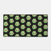 Fuzzy Vriendelijk Monster Creature Bureaumat (Voorkant)