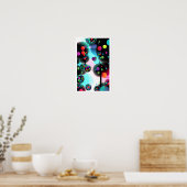 Fuzzy Warble Bosbouw Poster (Keuken)