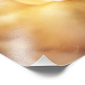 Fuzzy Yellow Duck Easter Baby Ducking Foto Afdruk (Hoek)