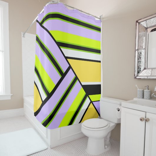 FuzzyFoxArt Douchegordijn (In situ)