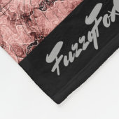 FuzzyFoxArt Fleece Deken (Hoek)