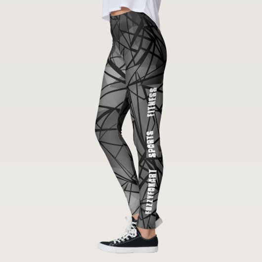 FuzzyFoxArt, Leggings polygones (Gauche)