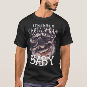 FV Coho KAPITEIN DAN GAF MIJN VROUW BABY VISSEN WH T-shirt